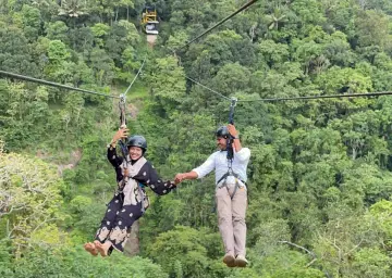 Munnar Zip line with Oberon Tours