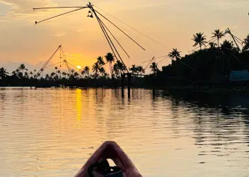 Sun Set Kayaking at Kumbalangi with Oberon Tours