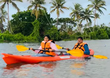 Kayaking in Kumbalangi Kochi