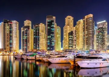 Dubai Marina with Oberon Tours