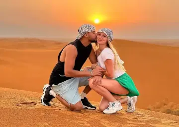 Dubai Desert Safari Sunset point with Oberon Tours