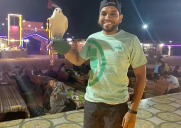 Dubai Desert Safari with Falcon photo