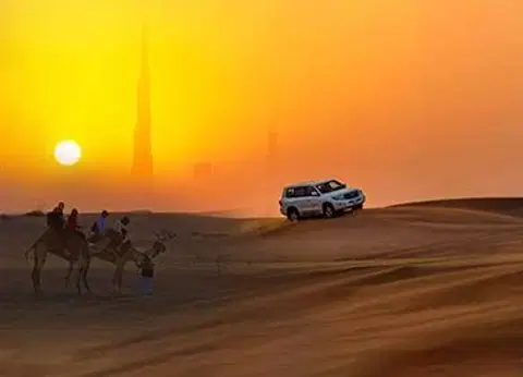 🌅 Evening Desert Safari Dubai – Thrilling Adventure in the Golden Dunes 🌅 Evening Desert Safari Dubai – Thrilling Adventure in the Golden Dunes - Premium vacation packages from Oberon Tours