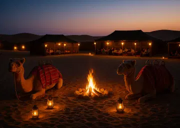 Dubai Desert Camp with Oberon Tours