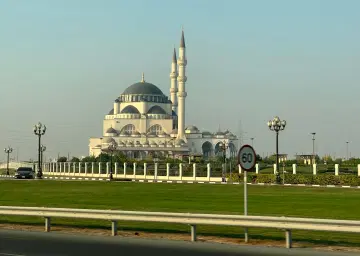 Fujairah Mosque with Oberon Tours