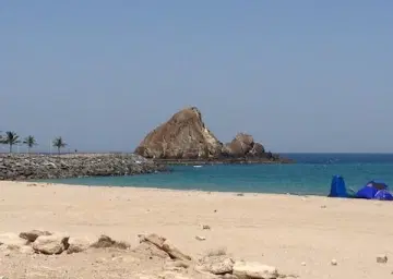 Fujairah Baeach with Oberon Tours