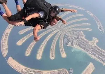 Skydive at Dubai Palm