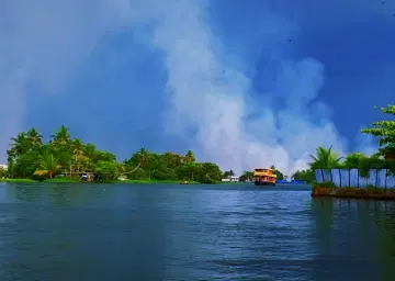 Back water ride in Kerala