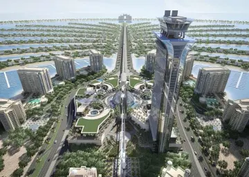 View at the Palm Jumeirah Dubai