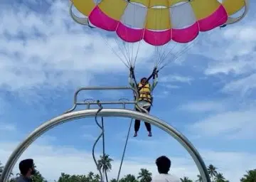 Para selling at Varkala beach
