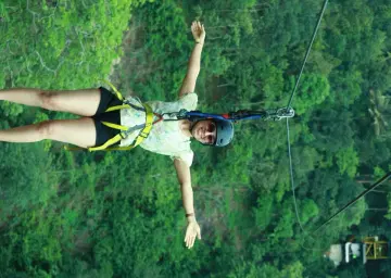 Zipline in Munnar