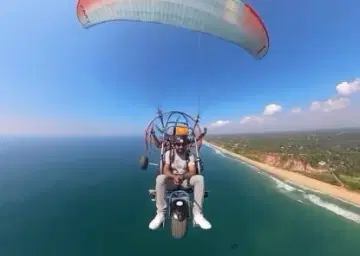 Varkala Beach Para Motor ride