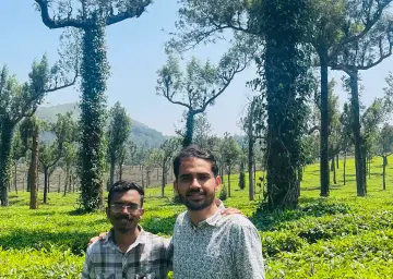 Best Tea garden view in Munnar